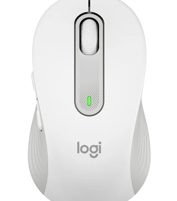 Logitech M650 - Signature Wireless Mouse - Off-white - Bluetooth