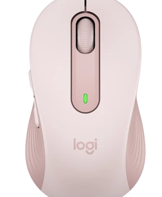 Logitech M650 - Signature Wireless Mouse - Rose - Bluetooth