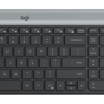 Logitech Mk470 - Wireless Keyboard And Mouse Combo - Graphite - Slimline - Usb