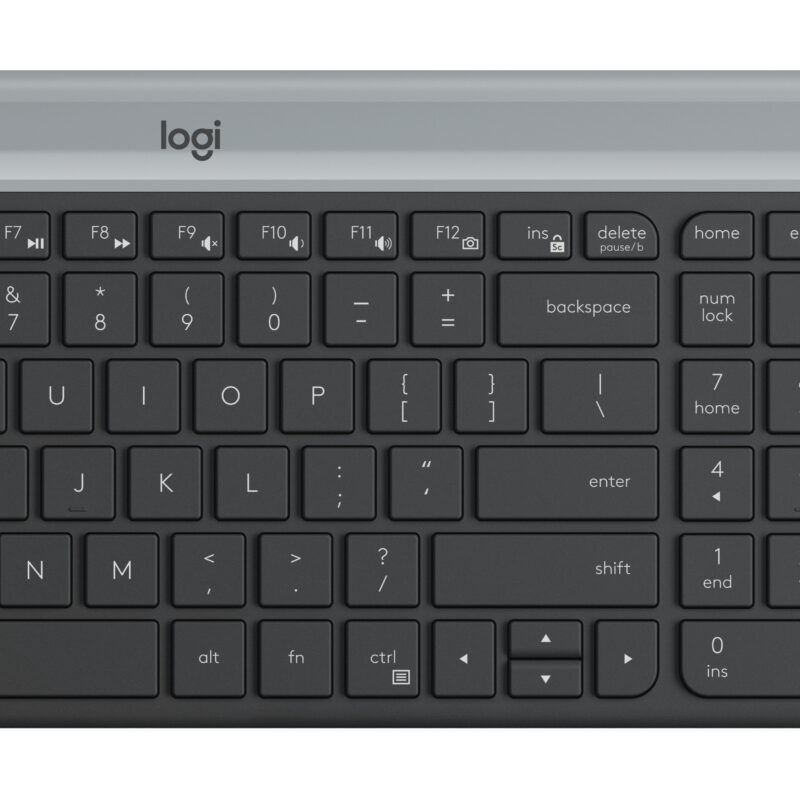 Logitech Mk470 - Wireless Keyboard And Mouse Combo - Graphite - Slimline - Usb