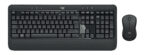 Logitech Mk540 - Wireless Keyboard And Mouse Combo - Black - Usb
