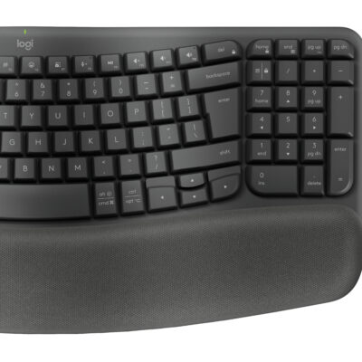 Logitech Wave Keys And Lift - Wireless Keyboard And Mouse - Graphite - Bluetooth