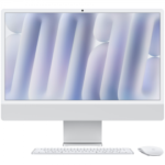 24-inch Imac With Retina 4.5k Display  Nano-texture Glass: Apple M4 Chip With 10‑core Cpu And 10‑core Gpu  256gb Ssd  16gb - Silver