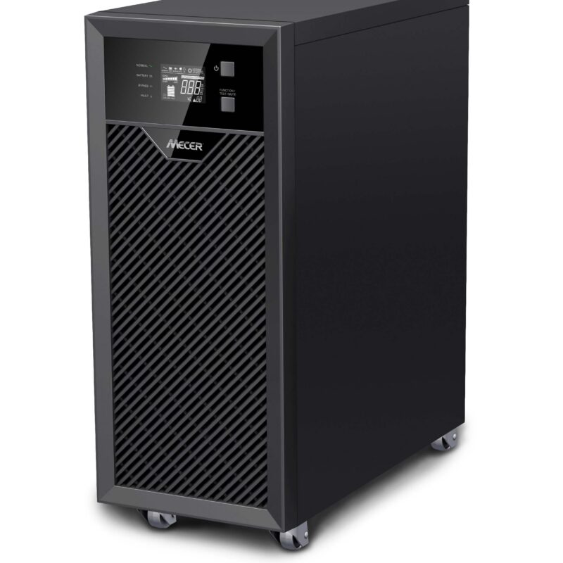 Mecer Innova 6kva On-line Tower Ups Pf:0.9/ Built-in Battery 15x 12v/9ah + Snmp Card - (battery Warranty 6 Months).
