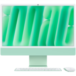 24-inch Imac With Retina 4.5k Display: Apple M4 Chip With 8‑core Cpu And 8‑core Gpu  16gb  256gb Ssd - Green