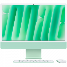 24-inch Imac With Retina 4.5k Display: Apple M4 Chip With 8‑core Cpu And 8‑core Gpu  16gb  256gb Ssd - Green