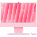 24-inch Imac With Retina 4.5k Display: Apple M4 Chip With 8‑core Cpu And 8‑core Gpu  16gb  256gb Ssd - Pink