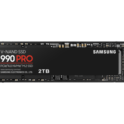 Samsung 990 Pro 2 Tb Nvme Ssd - Read Speed Up To 7450 Mb/s  Write Speed To Up 6900 Mb/s  Random Read Up To 1400000 Iops  Random Write Up To 1550000 Iops/pcie 4.0 X4  Nvme 2.0/ V-nand 3bit Mlc/ In-house Controller/ 2gb Low Power Ddr4  1200tbw