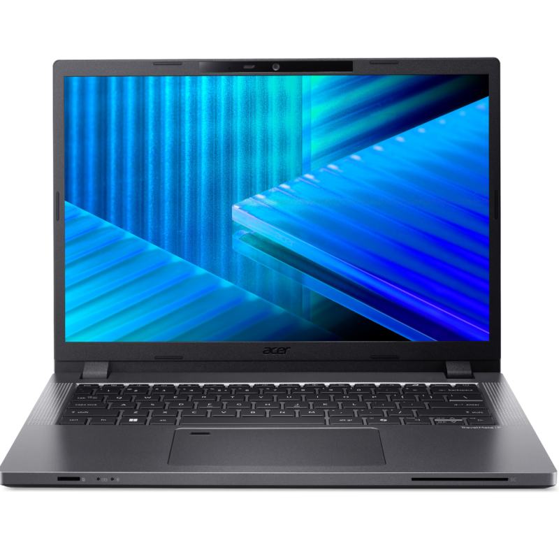 Acer Travelmate Tmp214-75-g3-tco-77zf 14" Wuxga Ips Slimbezel Intel Core Ultra 7 Processor 155h 16 Gb Ddr5 Memory 1024gb Pcie Nvme Ssd Sd Card Reader Wifi6e+bt 2x2 Ax+bt 6e Fhd Ir Camera Fpr Backlit Kb 53wh Li-ion Battery 65w Typec Adapter Windows 11 Pro 3 Yrs Osw