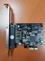 Pcie 2 Port Serial+1 Port Parallel Ic9910 W/lp Bracket.