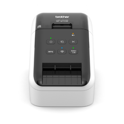 Brother Label Printer - Print Black & Red Text, Auto Cutter, 62MM Wide