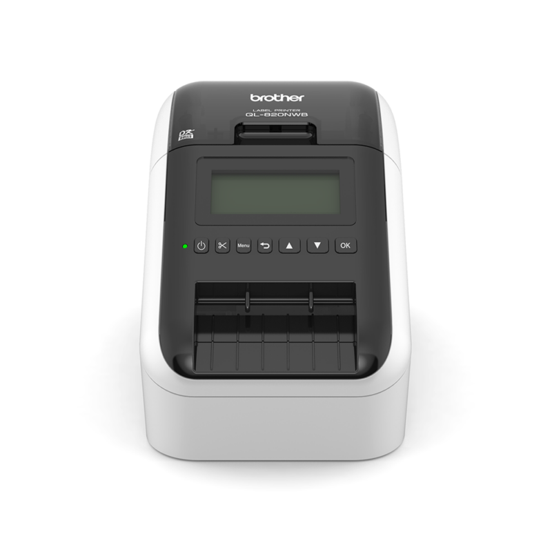 Brother Label Printer - Print Black & Red Text, Auto Cutter, 62MM Wide