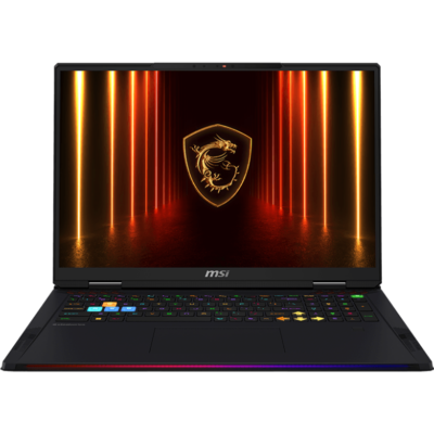 Raider 18 Hx Ai A2xwig-265za / Intel Core Ultra 9 285hx / Ddr 5 64gb 6400mhz (2x 32gb) / 2tb Nvme Pcie Ssd (1x 2tb) / Rtx 5080 Gddr7 16gb / 18" Uhd+ (3840*2400) 120hz Miniled / Windows 11 Home/ Titan Gaming Backpack / Core Black / 2 Year Warranty
