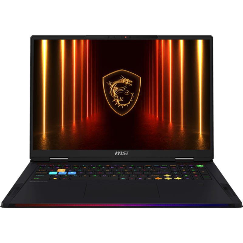 Raider 18 Hx Ai A2xwig-265za / Intel Core Ultra 9 285hx / Ddr 5 64gb 6400mhz (2x 32gb) / 2tb Nvme Pcie Ssd (1x 2tb) / Rtx 5080 Gddr7 16gb / 18" Uhd+ (3840*2400) 120hz Miniled / Windows 11 Home/ Titan Gaming Backpack / Core Black / 2 Year Warranty