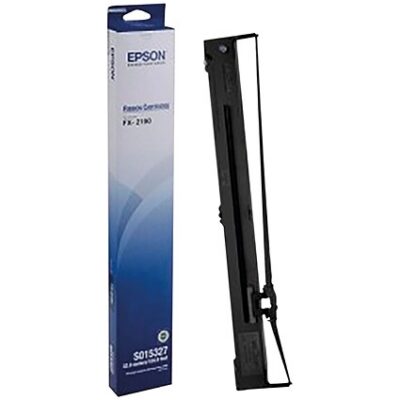 Epson Black Ribbon for FX-2190. C13S015327BA.