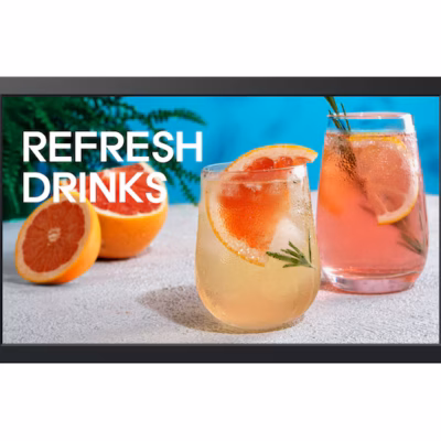 Samsung 13" Professional Display - Full Hd  16/7 Usage  500nit Brightness  Soc Media Player: Sssp 6