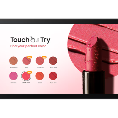 Samsung 13" Touch Display - Full Hd  16/7 Usage  300nit Brightness  Soc Media Player: Sssp 6