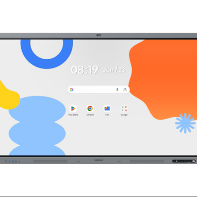 Samsung 86" Android Interactive Display  Android 14 Edla Certified  Resolution: 3840 X 2160  Uhd  400nit Brightness  Build In Speakers  Hdmi Out  40 Pts Touch  Wi-fi & Bt  Built-in Camera 3 Year Onsite Warranty