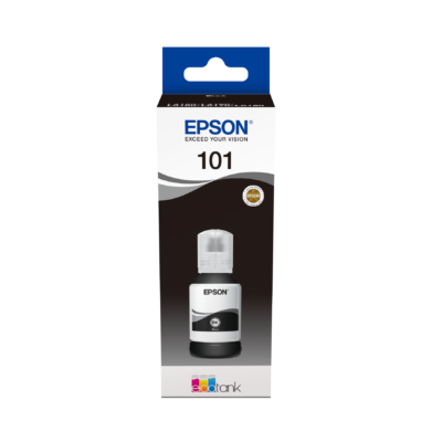 Epson 101 Ink Bottles Black 127ml EcoTank L4150/L4156/L4160/L4260/L6160/L6170/L6176/L6190/L6270/L6290/L6370