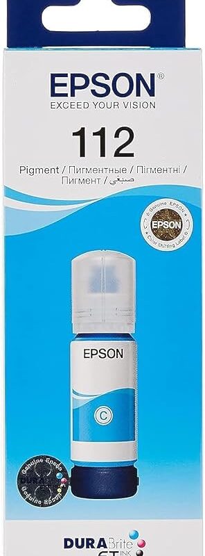 Epson 112 Ink Bottles Cyan 70ml L6580/L15150
