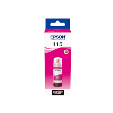 Epson 115 Ink Bottles Magenta 70ml EcoTank L8160 6200 Pages 2300 Photos