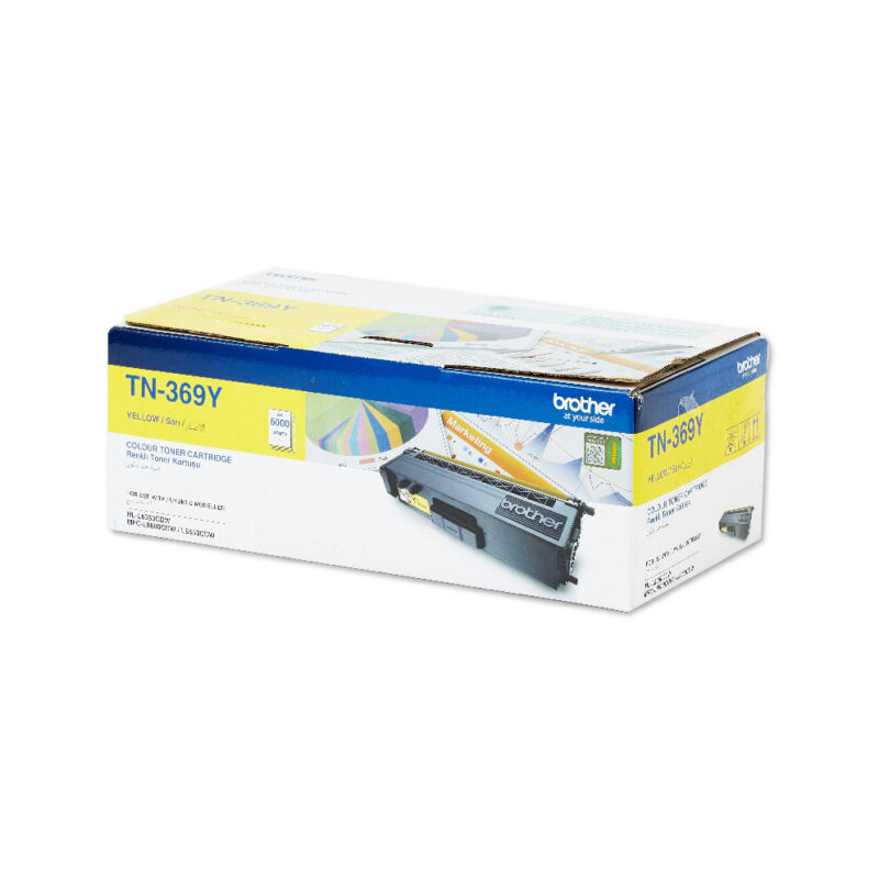 Brother High Yield Yellow Toner Cartridge for HLL8350CDW/MFCL8600CDW/MFCL8850CDW