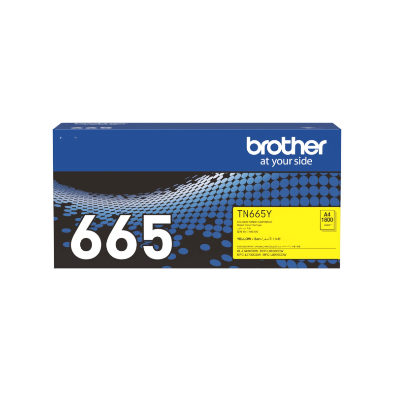 Brother Standard Yellow Toner Cartridge for HL-L8430CDW/MFC-L8730CDW/MFC-L8970CDW
