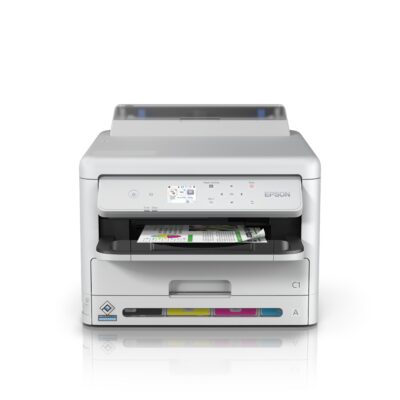 Epson 34ppm Mono & Colour A4 Single Function USB Wired Wireless Wi-Fi Direct Duplex Print Only Incl Initialisation Ink Bags Only