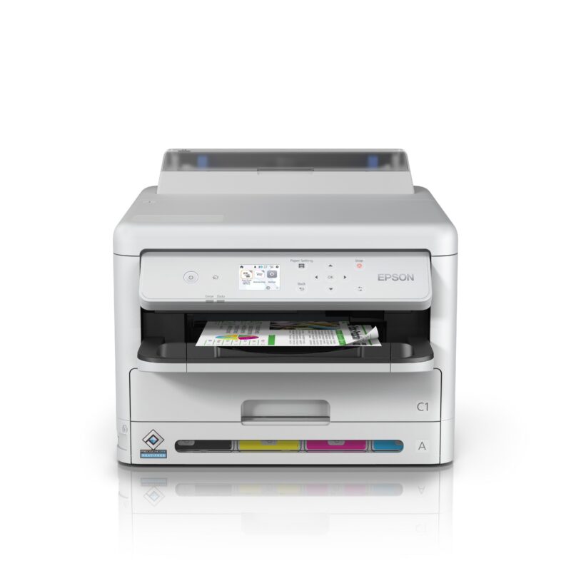 Epson 34ppm Mono & Colour A4 Single Function USB Wired Wireless Wi-Fi Direct Duplex Print Only Incl Initialisation Ink Bags Only