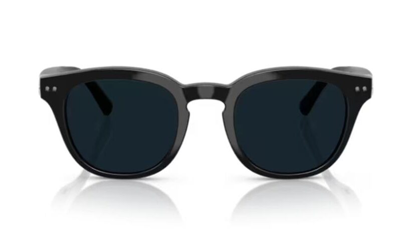 Nuance Audio Unisex 0AW5002 - PANTHOS 48 Shiny Black/Photocromic Transparent To Grey Eyeglasses