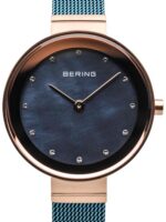 Bering Men's Chronograph 46mm Ss Ip Rose Gold Watch (10128-368)