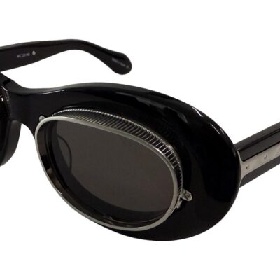 Matsuda Men's 10604H Black Silver/Grey Sunglasses