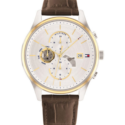 Tommy Hilfiger 44mm Two-Tone Multifunction Watch (1710501)