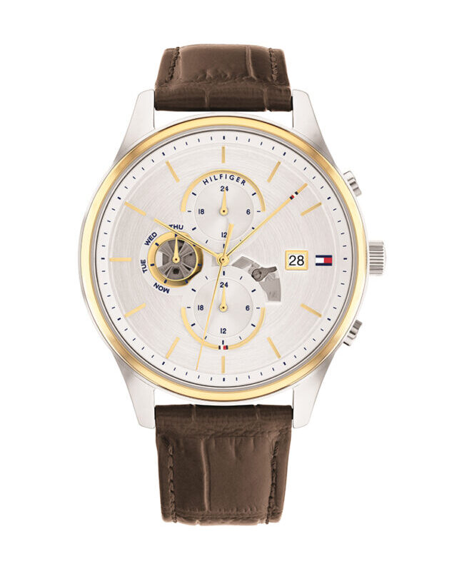 Tommy Hilfiger 44mm Two-Tone Multifunction Watch (1710501)