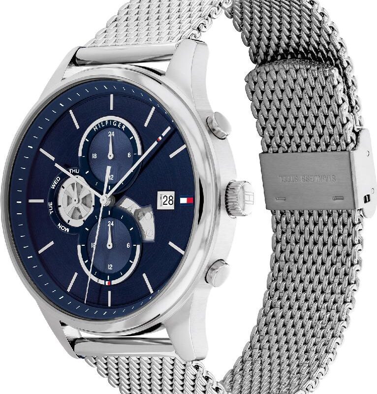 Tommy Hilfiger 44mm Mesh Bracelet Multifunction Watch (1710504)