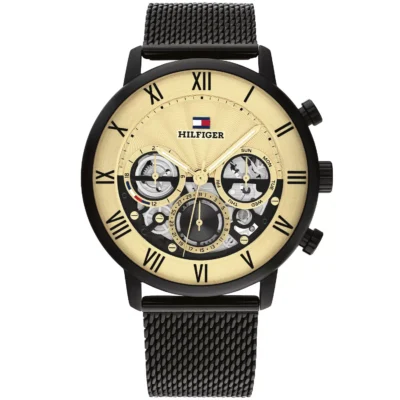 Tommy Hilfiger 44mm Skeleton Multifunction Watch (1710568)