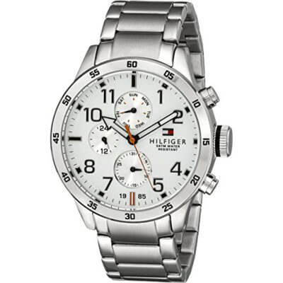 Tommy Hilfiger Men's 46mm Multifunction Watch (1791140)