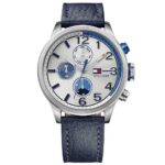 Tommy Hilfiger Men's 46mm Silver Stainless Steel Watch (1791240)