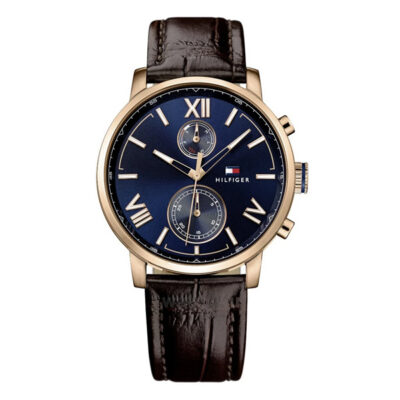 Tommy Hilfiger Men's 44mm Rose Gold Watch (1791308)