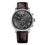 Tommy Hilfiger Men's 44mm Silver Stainless Steel Watch (1791309)
