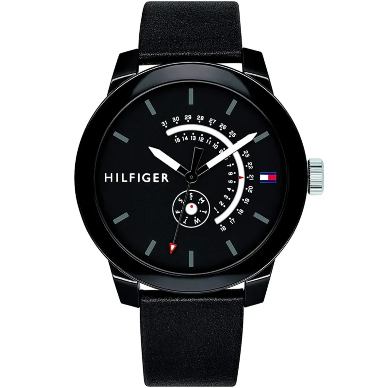 Tommy Hilfiger Men's 44mm Black Watch (1791479) Tommy Hilfiger Men's 44mm Black Watch (1791479)