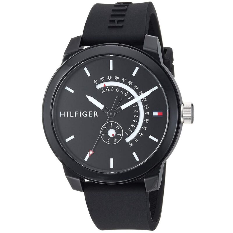Tommy Hilfiger Men's 44mm Black Watch (1791483) Tommy Hilfiger Men's 44mm Black Watch (1791483)
