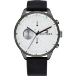 Tommy Hilfiger Men's 44mm Gunmetal Watch (1791489)