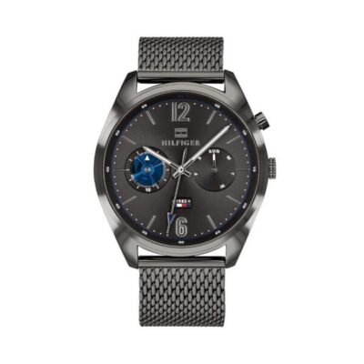 Tommy Hilfiger Men's 44mm Gunmetal Watch (1791546)