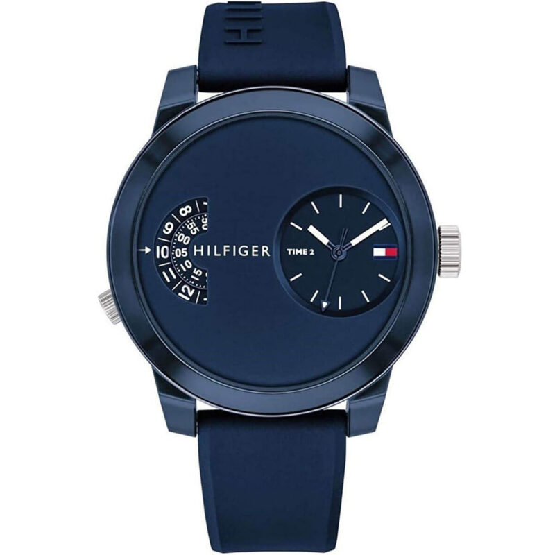 Tommy Hilfiger Men's 44mm Blue Watch (1791556) Tommy Hilfiger Men's 44mm Blue Watch (1791556)