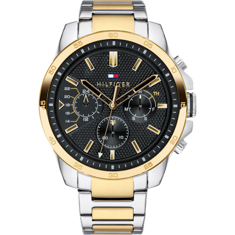 Tommy Hilfiger Men's 46mm Stainless Steel Watch (1791559) Tommy Hilfiger Men's 46mm Stainless Steel Watch (1791559)