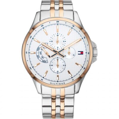 Tommy Hilfiger Men's 44mm Stainless Steel Watch (1791617)