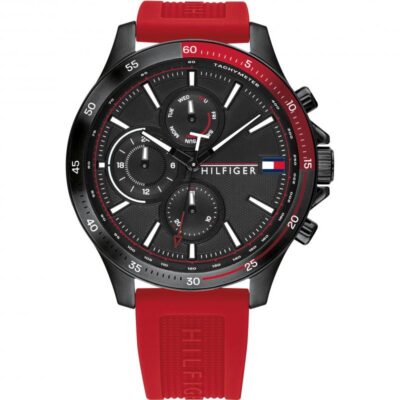 Tommy Hilfiger Men's 46mm Stainless Steel Watch (1791722)