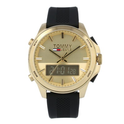 Tommy Hilfiger Men's Tommy Jeans 46mm Gold Watch (1791762)