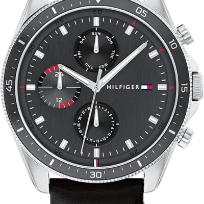 Tommy Hilfiger Men's 44mm Multifunction Watch (1791838)